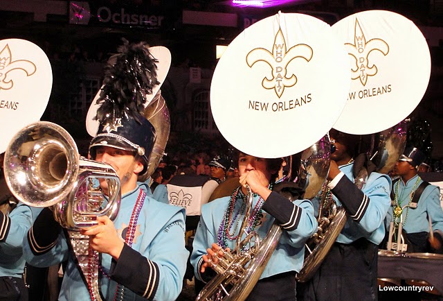 Band of Blue in the Superdome 2