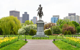 Boston Commons statue.